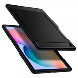 Spigen Samsung Galaxy Tab S6 Lite Suojakuori Rugged Armor Musta