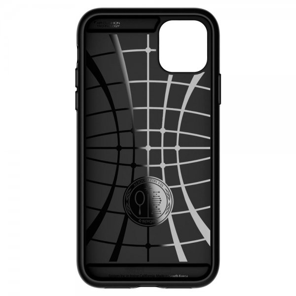 Spigen iPhone 11 -suojakuori Slim Armor CS, musta