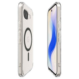 Spigen Google Pixel 10a -suojakuori Ultra Hybrid MagFit Clear Graphite