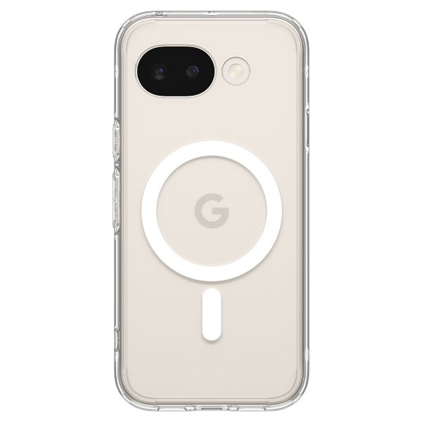 Spigen Google Pixel 10a -suojakuori Ultra Hybrid MagFit Clear White