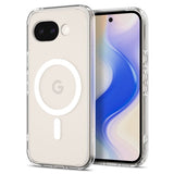 Spigen Google Pixel 10a -suojakuori Ultra Hybrid MagFit Clear White