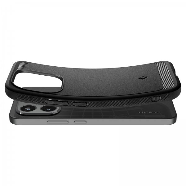 Spigen Xiaomi 15T -kuori Rugged Armor Matte Black