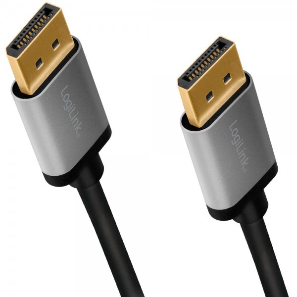 LogiLink DisplayPort-kaapeli 4K/60Hz 1 m