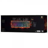 Deltaco Gaming DK220 -pelinäppäimistö, kalvokytkimet, RGB, musta