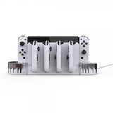 Telakointiasema Nintendo Switchille/Switch OLEDille Valkoinen