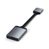 Satechi USB-C Dual HDMI -sovitin, tähtiharmaa