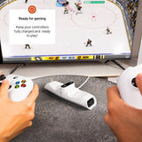 Kiinteä kaksinkertainen lataustelakka Xbox Series S, X ja One -ohjaimille, valkoinen