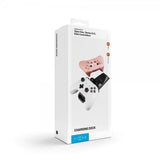 Kiinteä kaksinkertainen lataustelakka Xbox Series S, X ja One -ohjaimille, valkoinen