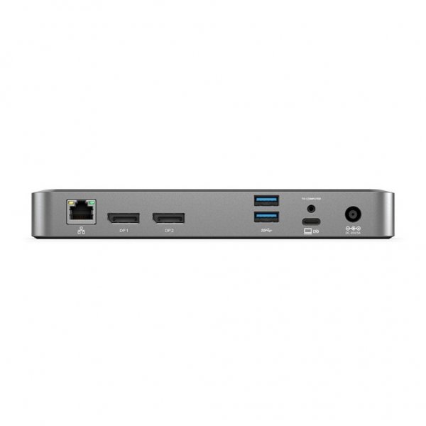 ALOGIC Prime MX2 USB-C kahden näytön DP 65 W PD -telakointiasema