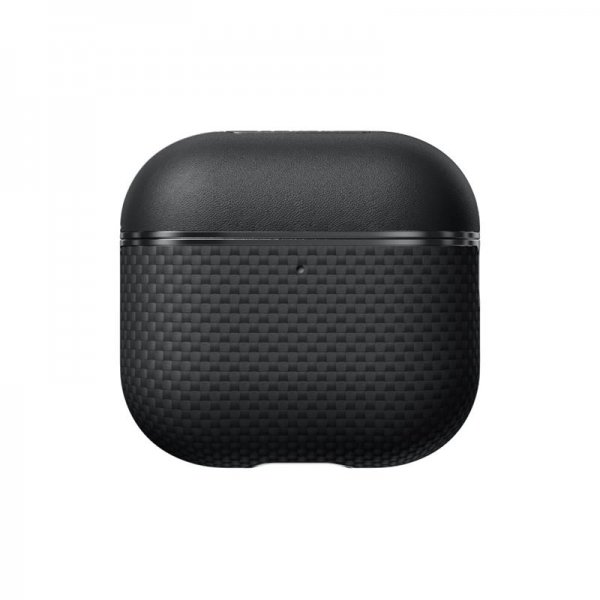 Pitaka AirPods 4 -kuori aramidihiilikuitu musta/harmaa