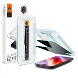 Spigen iPhone Air -näytönsuoja GLAS.tR EZ Fit Privacy 2 kpl