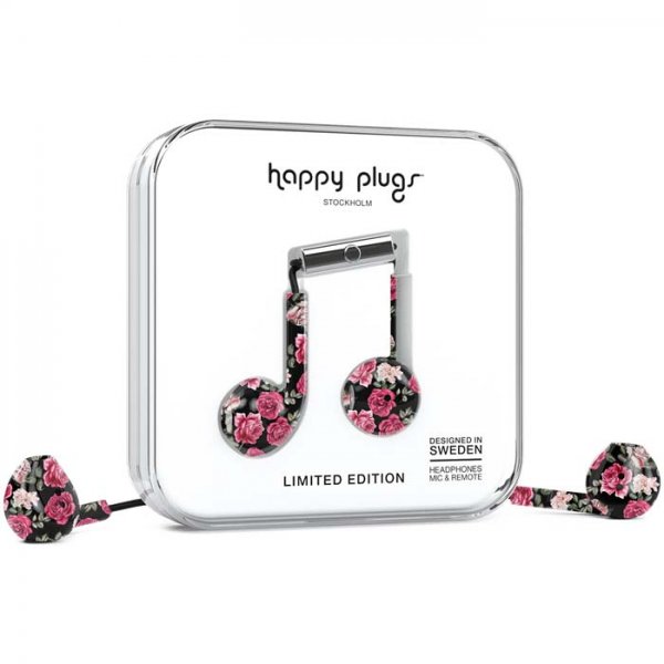 Happy Plugs Earbud Plus Vintage Roses