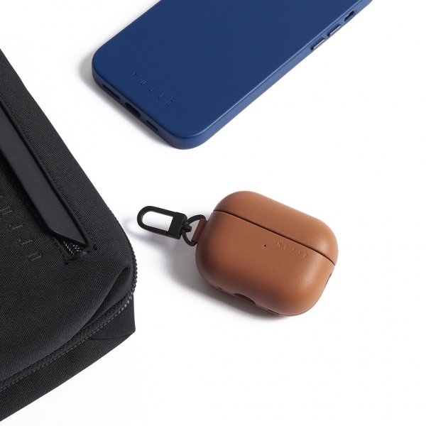 Mujjo AirPods Pro 2 -suojakuori Echelon Tan