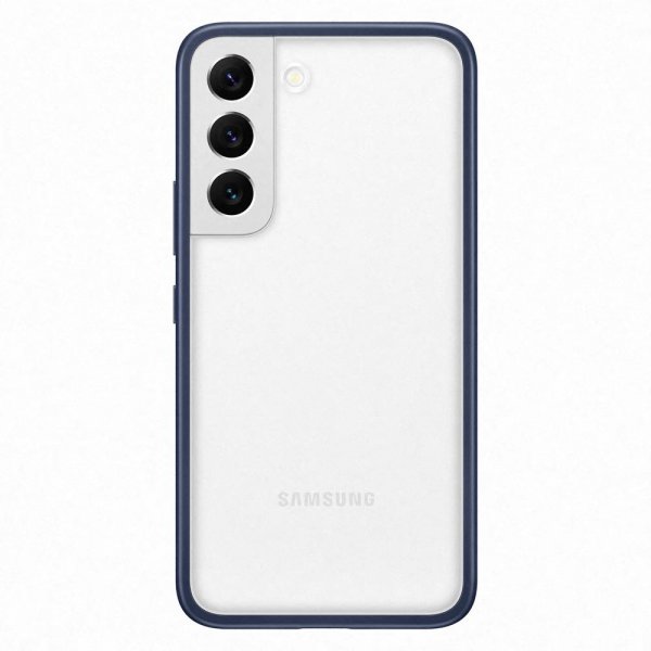 Samsung Original Galaxy S22 Frame Cover -suojakuori, laivastonsininen