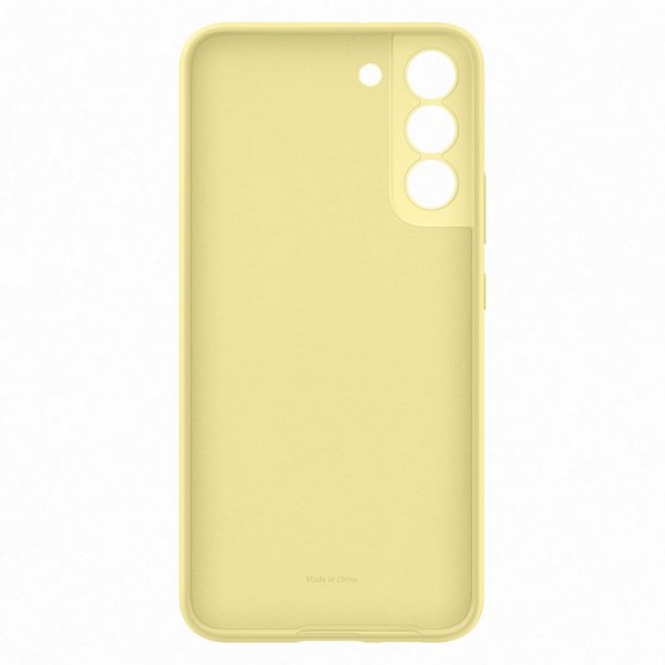 Samsung Original Galaxy S22 Plus Suojakuori Silikonikansi Keltainen