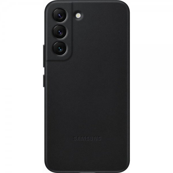 Samsung Original Galaxy S22 Nahkakuori Musta
