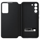 Samsung Alkuperäinen Galaxy S22 Plus -kotelo Smart Clear View Cover Musta