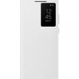 Samsung alkuperäinen Galaxy S22 Ultra -suojakuori, Smart Clear View Cover, valkoinen
