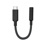 ALOGIC Elements Pro 10 cm USB-C–3,5 mm audiomuunnin, musta