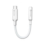 ALOGIC Elements Pro 10 cm USB-C–3,5 mm audiomuunnin, valkoinen