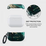Burga AirPods Pro 3 Suojakuori Design Emerald Pool
