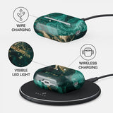 Burga AirPods Pro 3 Suojakuori Design Emerald Pool