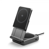 Spigen Essential 2-in-1 Taitettava Latausasema MagSafe Qi2 25W