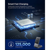 Spigen Essential 2-in-1 Taitettava Latausasema MagSafe Qi2 25W