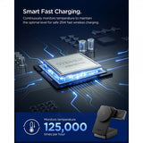 Spigen Essential 3-in-1 Taitettava Latausasema MagSafe Qi2 25W