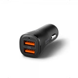 Spigen Essential Autolaturi 30W 2xUSB-A Musta