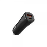 Spigen Essential Autolaturi 48W 1xUSB-C 1xUSB-A Musta