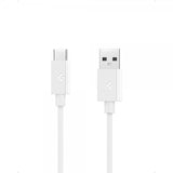 Spigen Essential USB-A–USB-C 60W 2m johto, valkoinen
