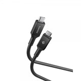 Spigen Essential -kaapeli USB-C–USB-C 100W 2m, musta