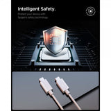 Spigen Essential USB-C–USB-C 60W 1m -kaapeli, valkoinen