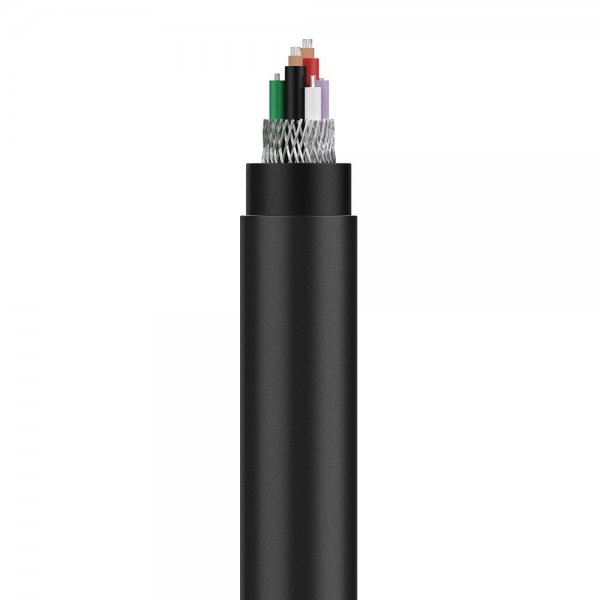 Spigen Essential USB-C–USB-C 60W 2m -kaapeli, musta