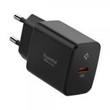 Spigen Essential -laturi 20W USB-C musta
