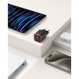 Spigen Essential -laturi, 30 W, USB-C, oranssi/musta