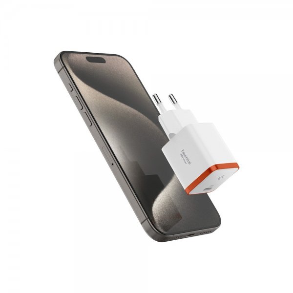 Spigen Essential Charger 30W USB-C Valkoinen