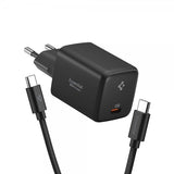 Spigen Essential -laturi 45W USB-C Musta