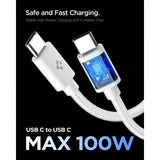 Spigen Essential -laturi 45W USB-C, valkoinen