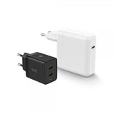 Spigen Essential -laturi 47W 2xUSB-C, musta