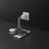 Spigen Essential -laturi 47W 2xUSB-C Valkoinen