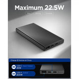 Spigen Essential Powerbank 10 000 mAh 22.5W Musta