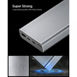 Spigen Essential Powerbank 20 000 mAh 30W Harmaa