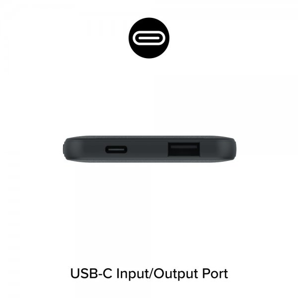 Mophie Essentials Powerbank Powerstation 5000 mAh Musta