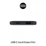 Mophie Essentials Powerbank Powerstation 5000 mAh Musta