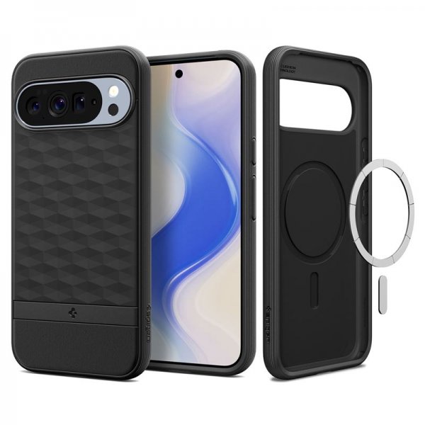 Spigen Google Pixel 10 Pro XL -suojakuori, Parallax MagFit, mattamusta