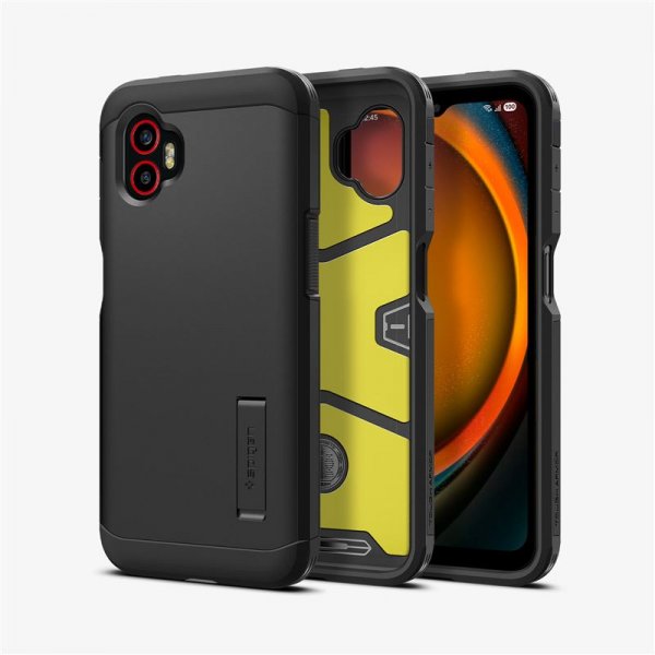Spigen Samsung Galaxy XCover 7 Pro Kuori Tough Armor Musta