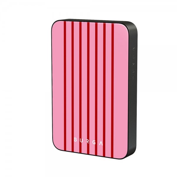 Burga Powerbank MagSafe 5000 mAh Favorite Bikini Metallinharmaa