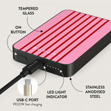 Burga Powerbank MagSafe 5000 mAh Favorite Bikini Metallinharmaa